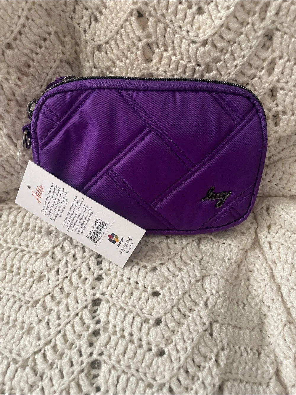 NWT- Lug Coupe 2 Grape Purple